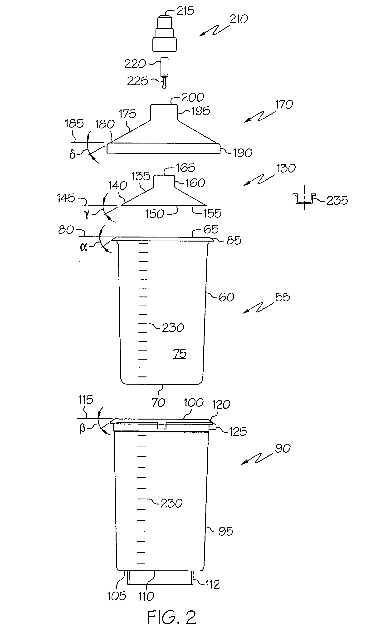 Antistatic paint cup