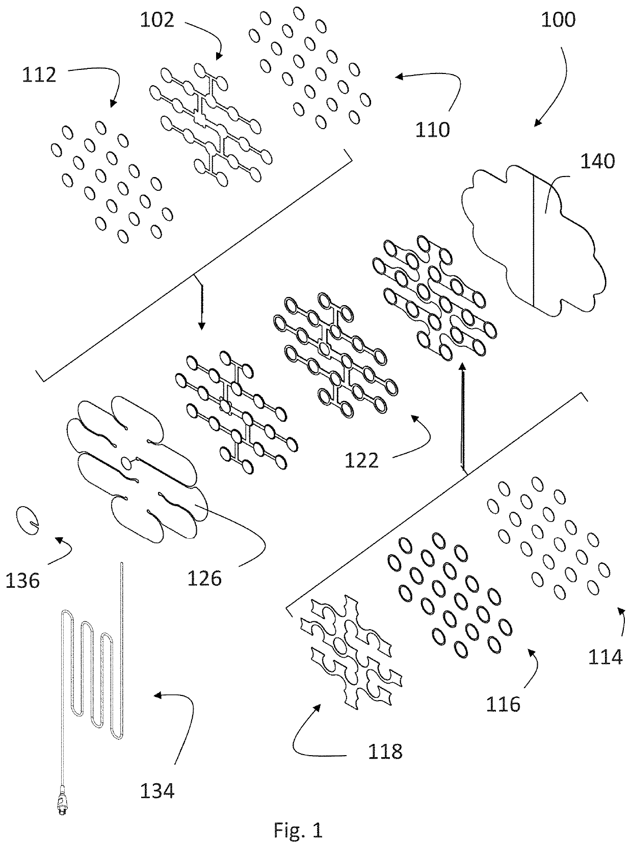 Enhanced-flexibility transducer arrays for delivering TTFields (tumor treating fields)