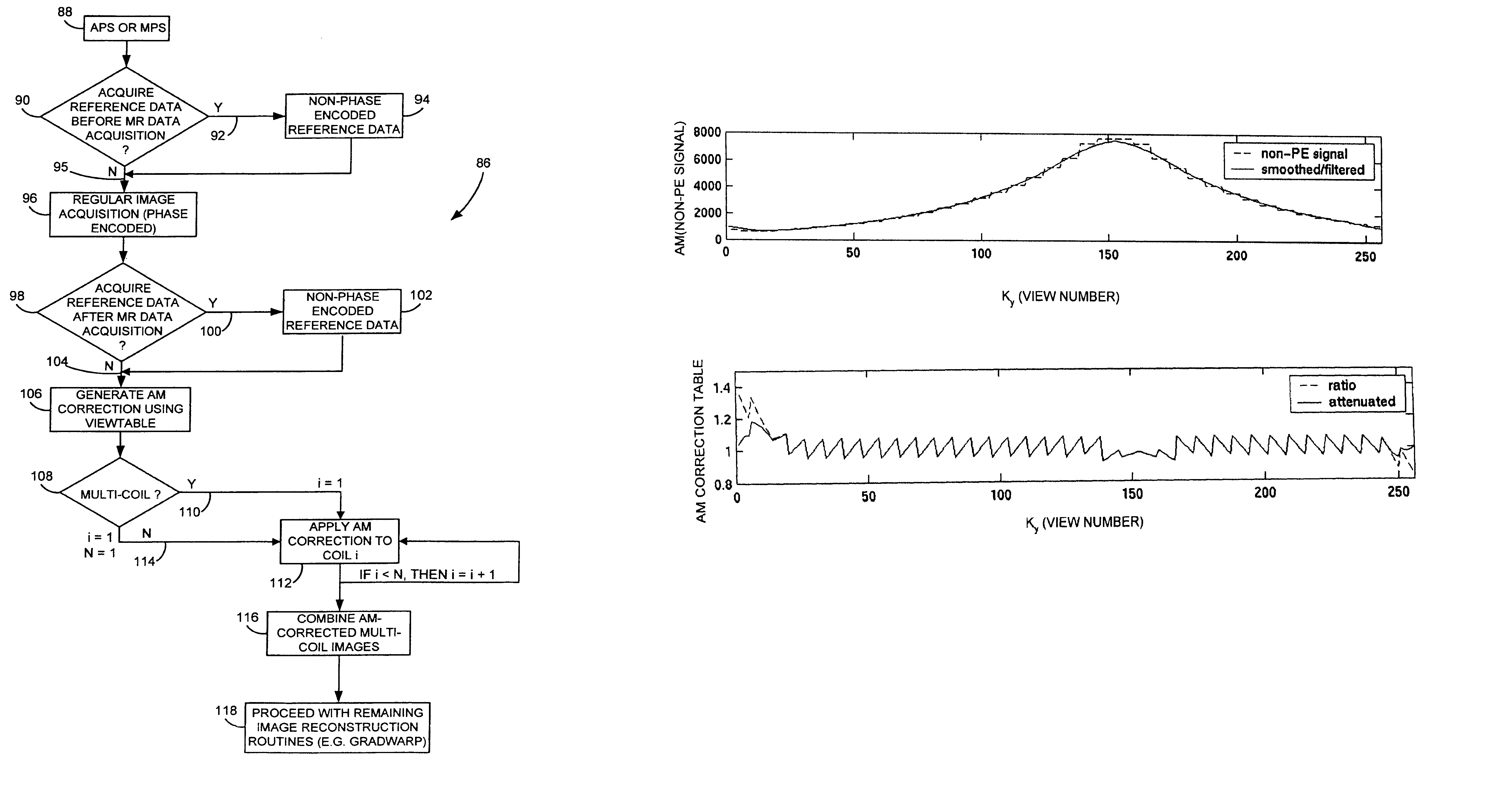 Method and apparatus to correct amplitude modulation in multi-echo magnetic resonance imaging