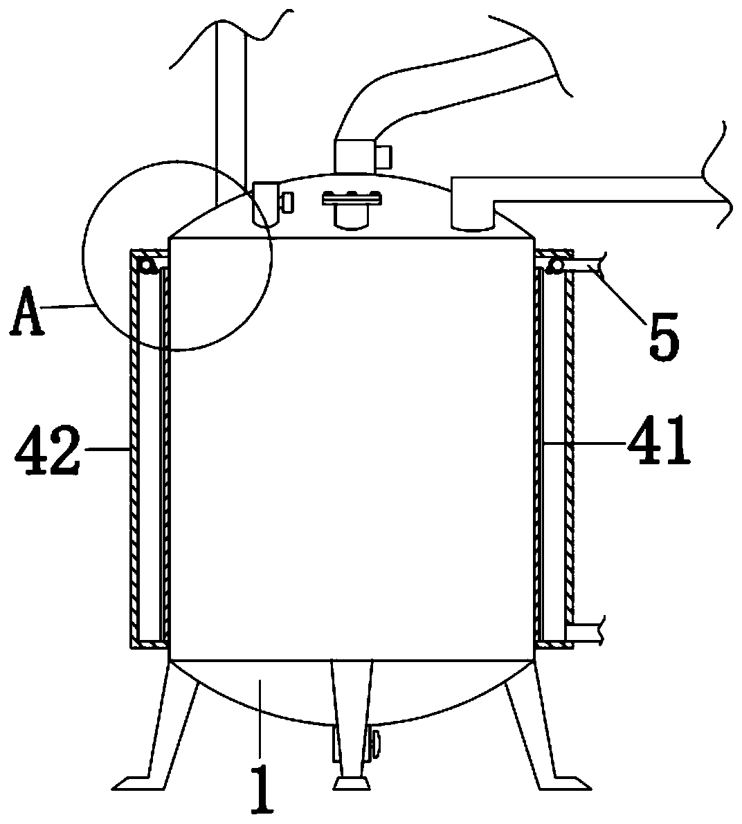 Refining equipment and refining process for phosphorus trichloride