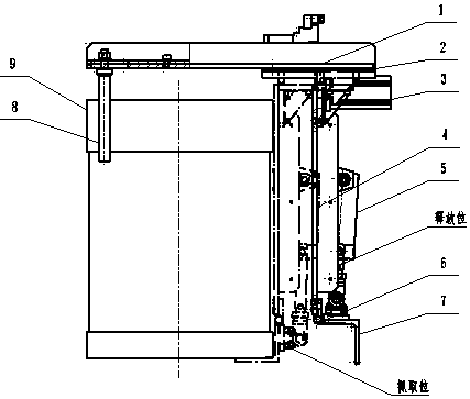 Barrel stacking gripper of robot