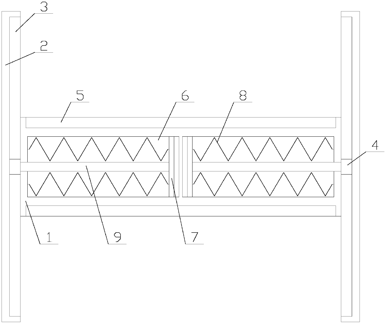 High cutting accuracy type ceramic tile cutting device