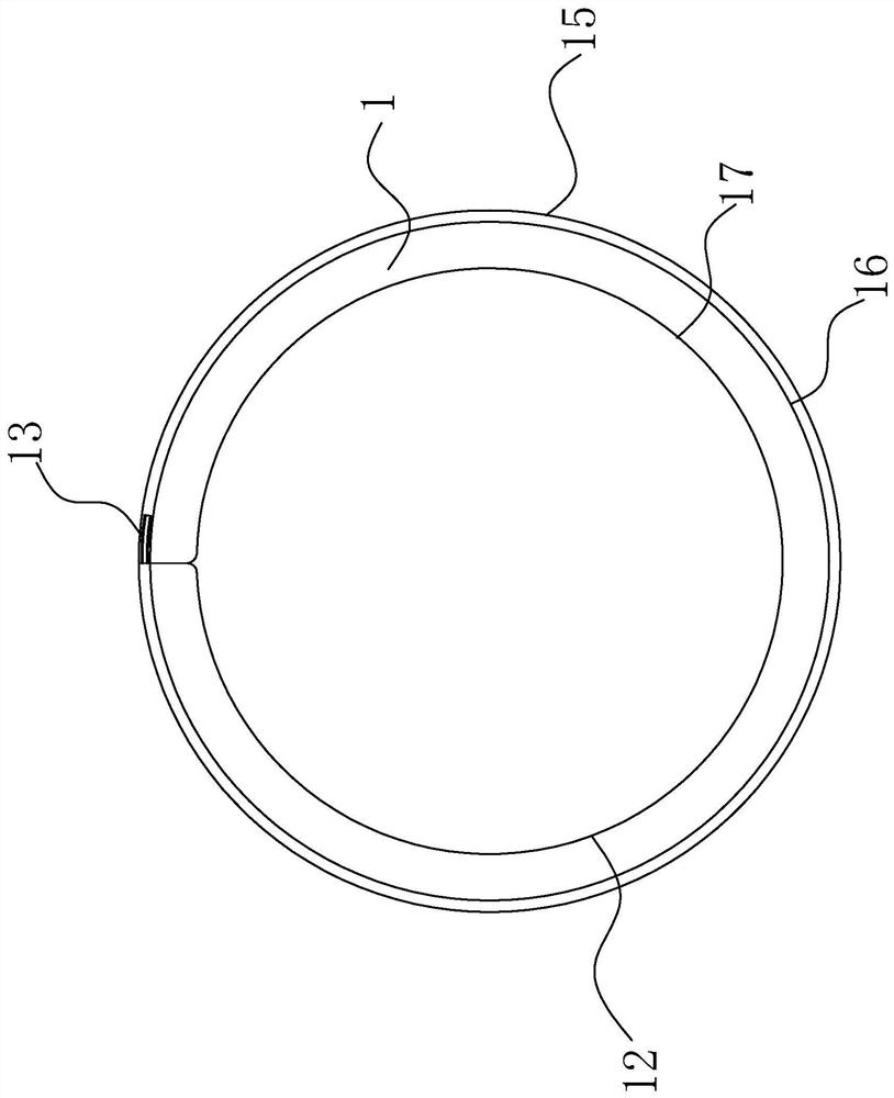 Positive pressure partition transparent adjustable limb wound hemostasis device