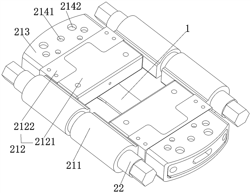 Off-line in-situ stretching device for X-ray diffraction experiment