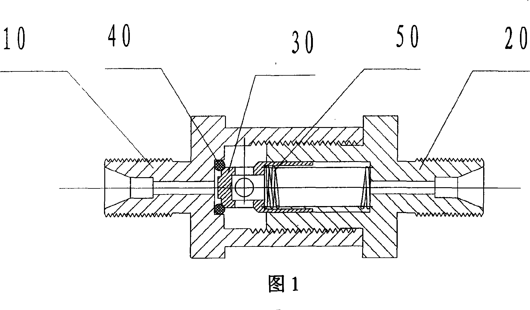 One-way valve