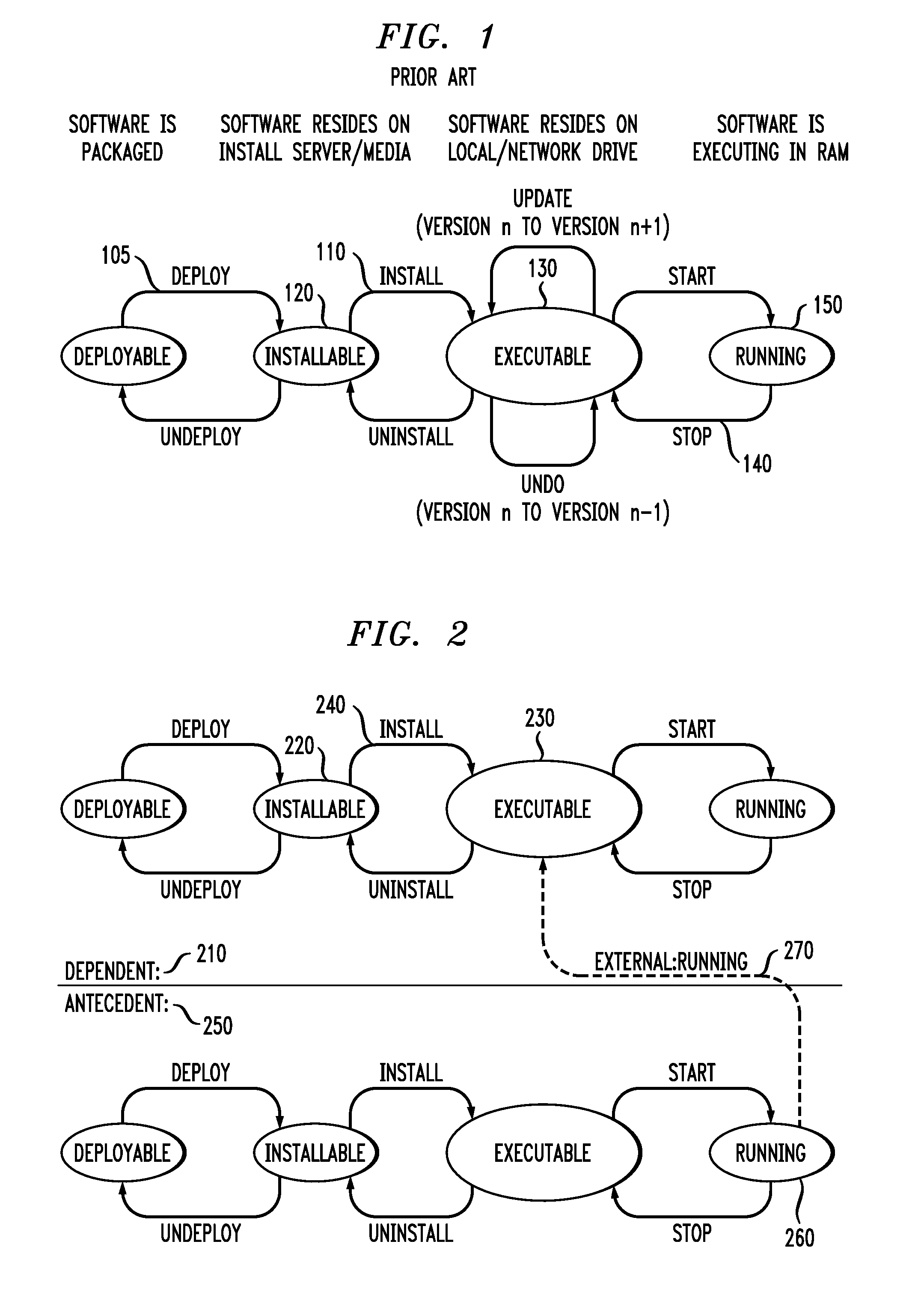 Systems and methods for expressing temporal relationships spanning lifecycle representations