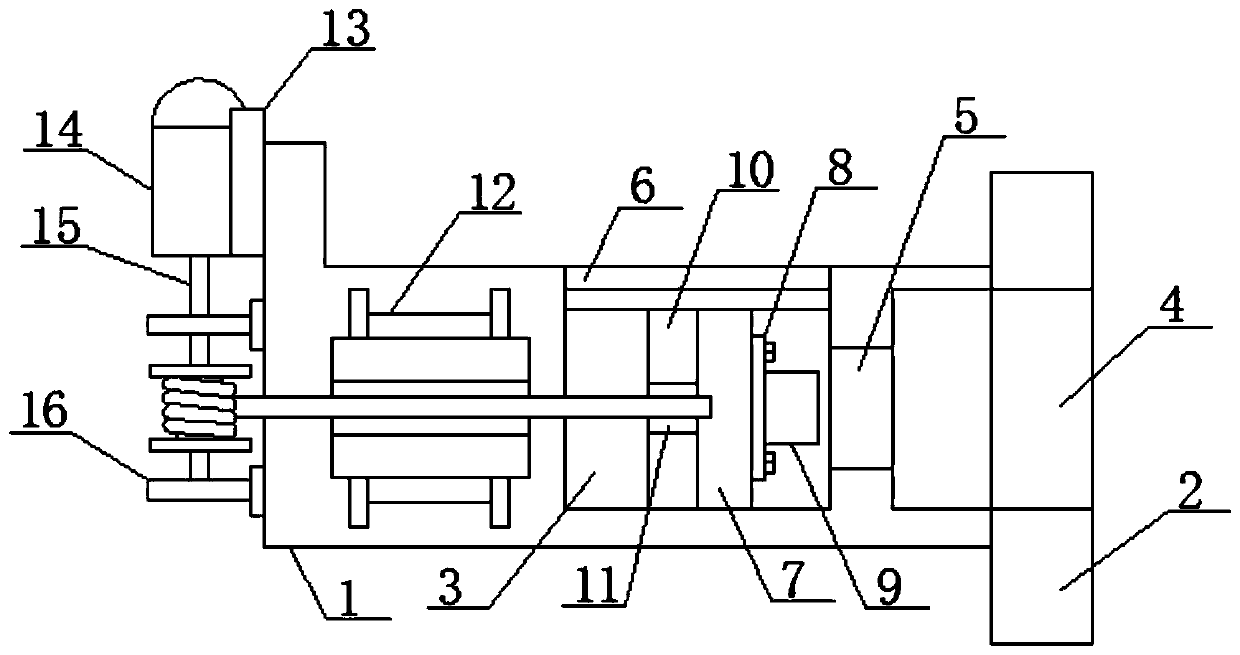 Wood pile tamping device for civil engineering