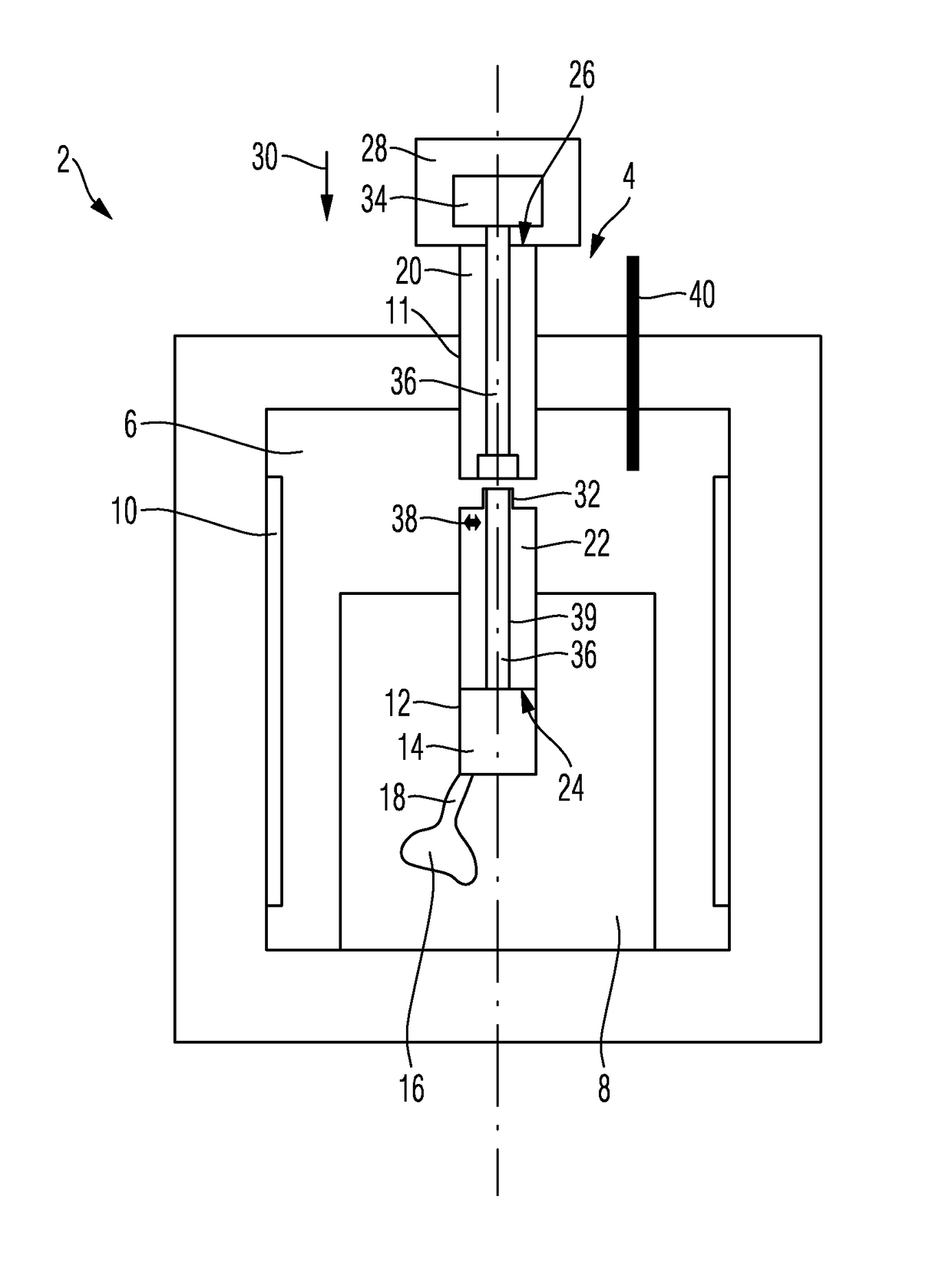 Dental pressing furnace