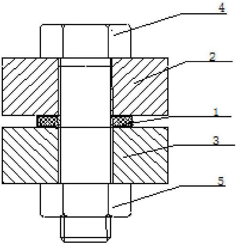 Full-metal shock-insulating gasket