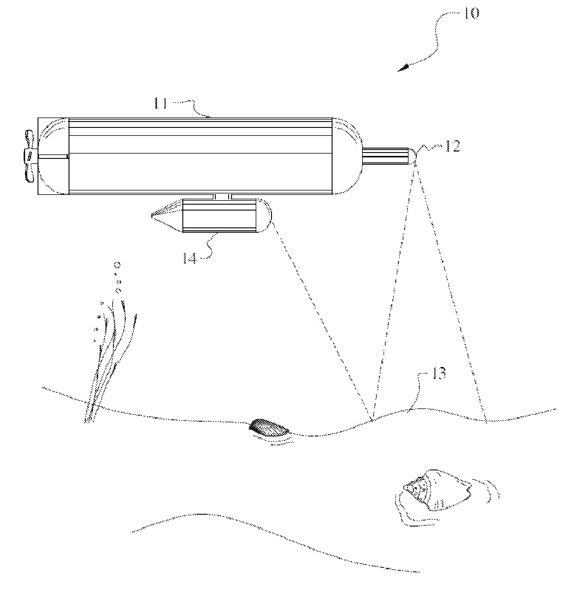 3-D imaging system with pre-test module