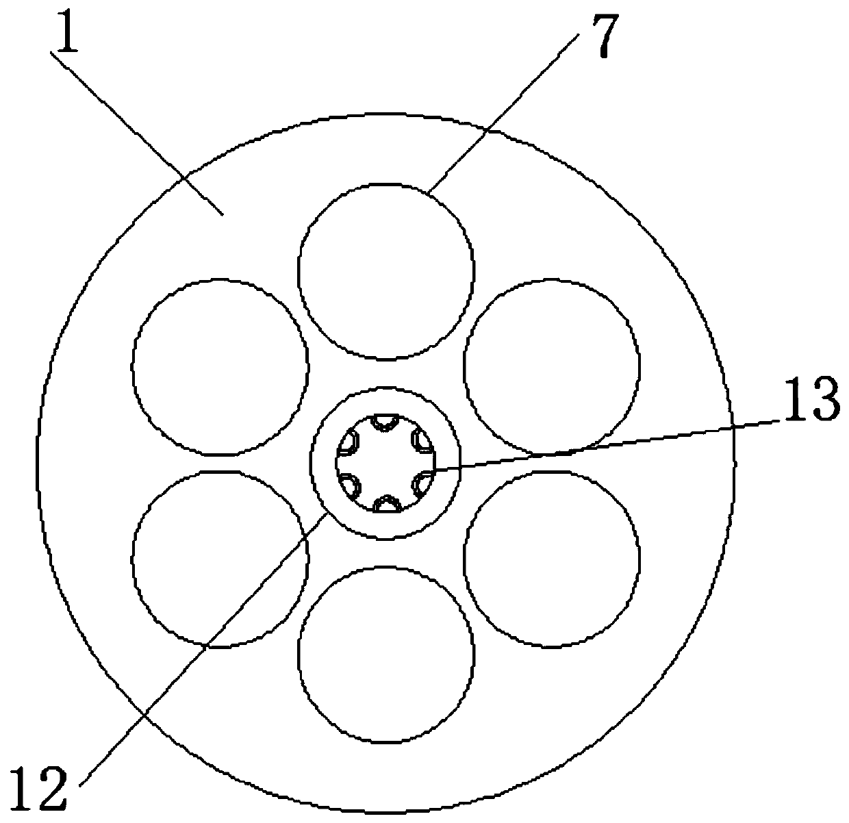 Spinning machine high precision winding device based on Bernoulli principle