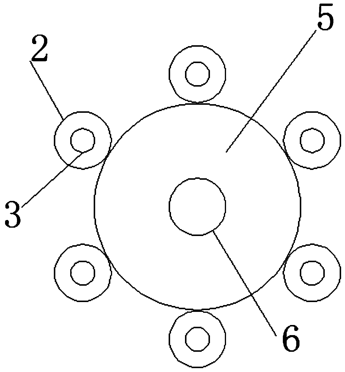 Spinning machine high precision winding device based on Bernoulli principle