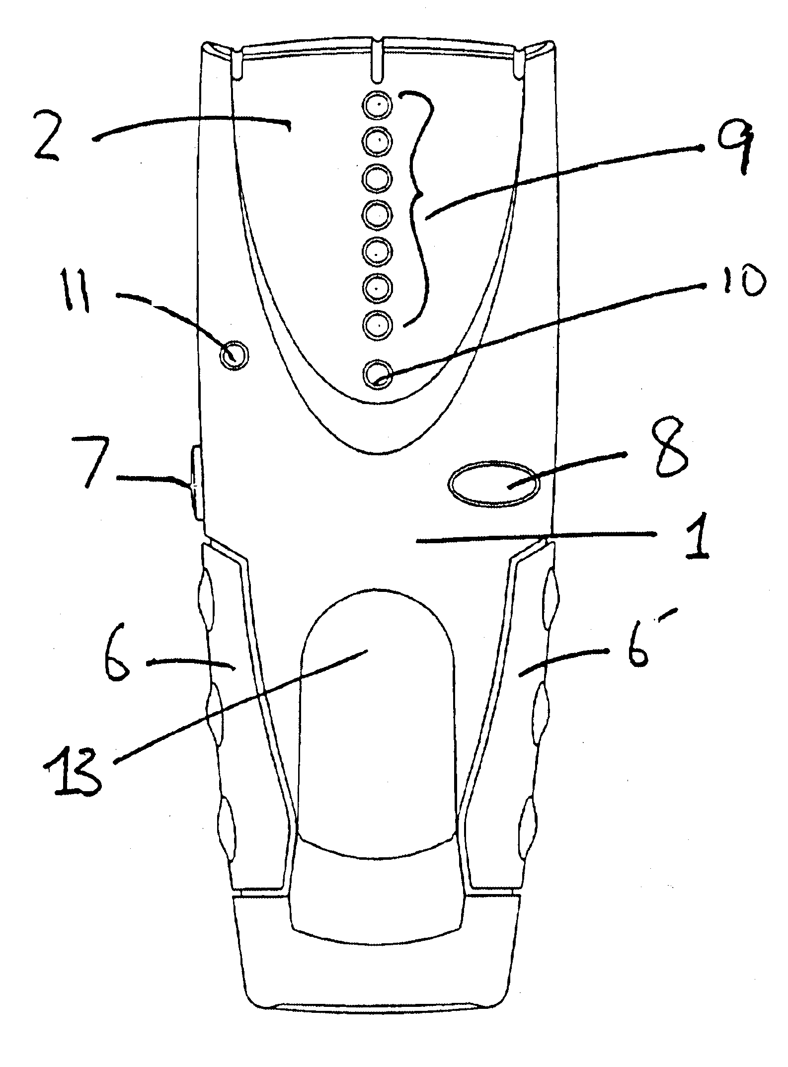 Apparatus and method for locating objects behind a wall lining