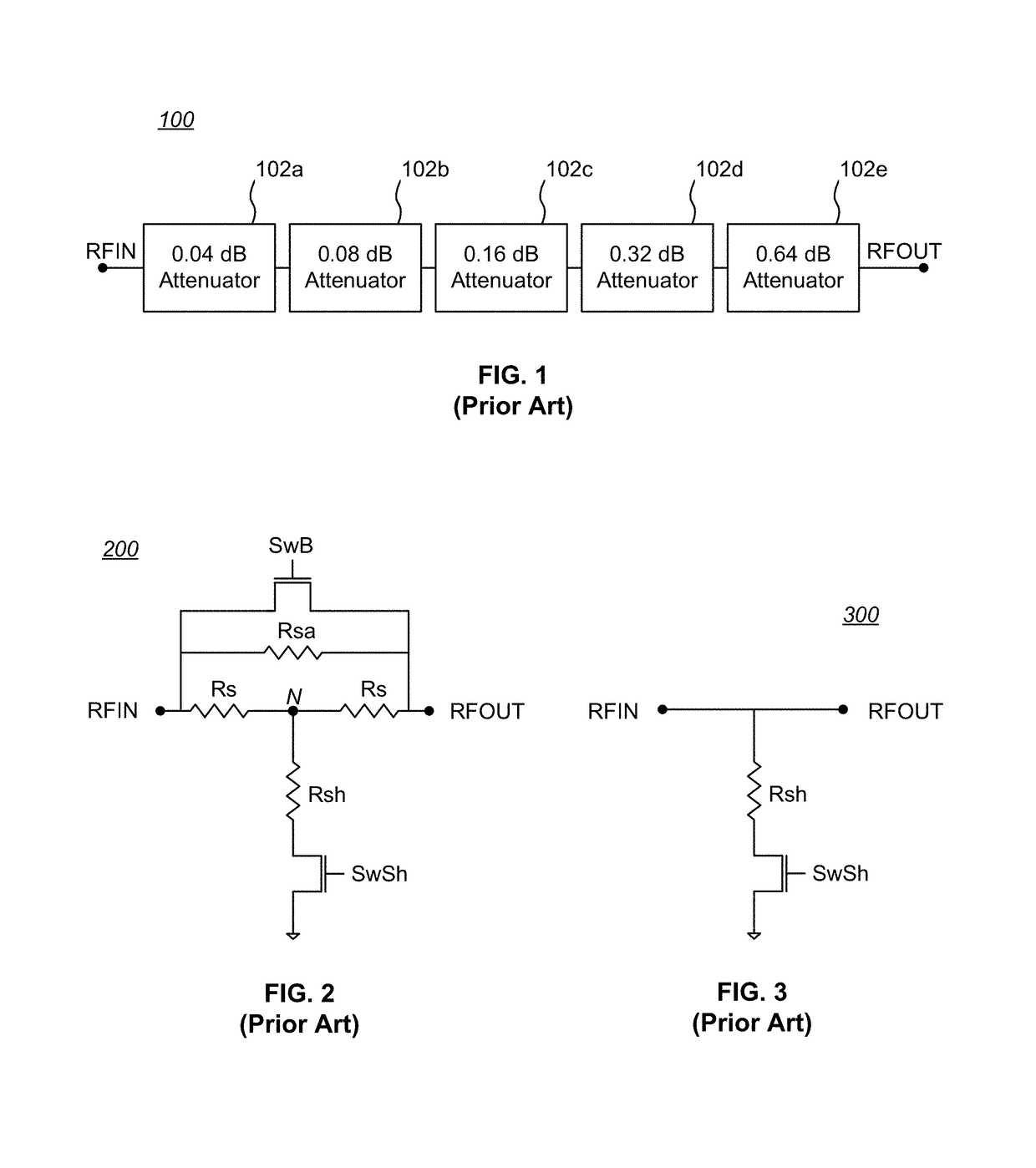 Temperature compensated digital step attenuator