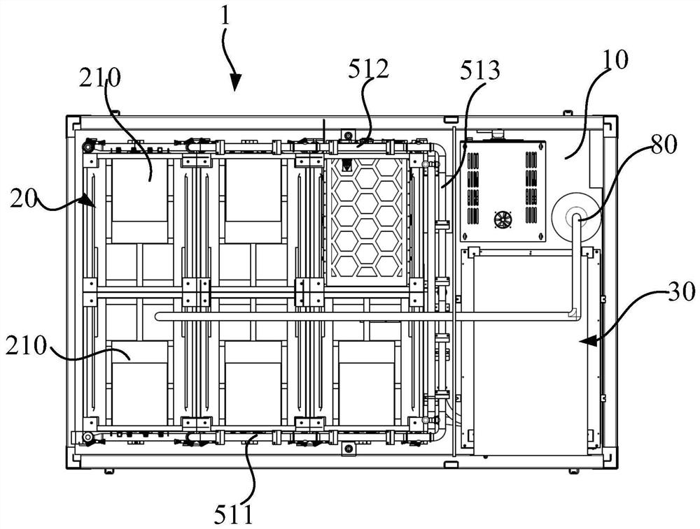 Energy storage battery cabinet