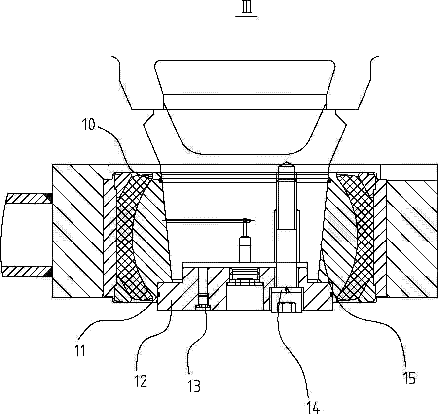 Locomotive traction device disassembling and assembling method