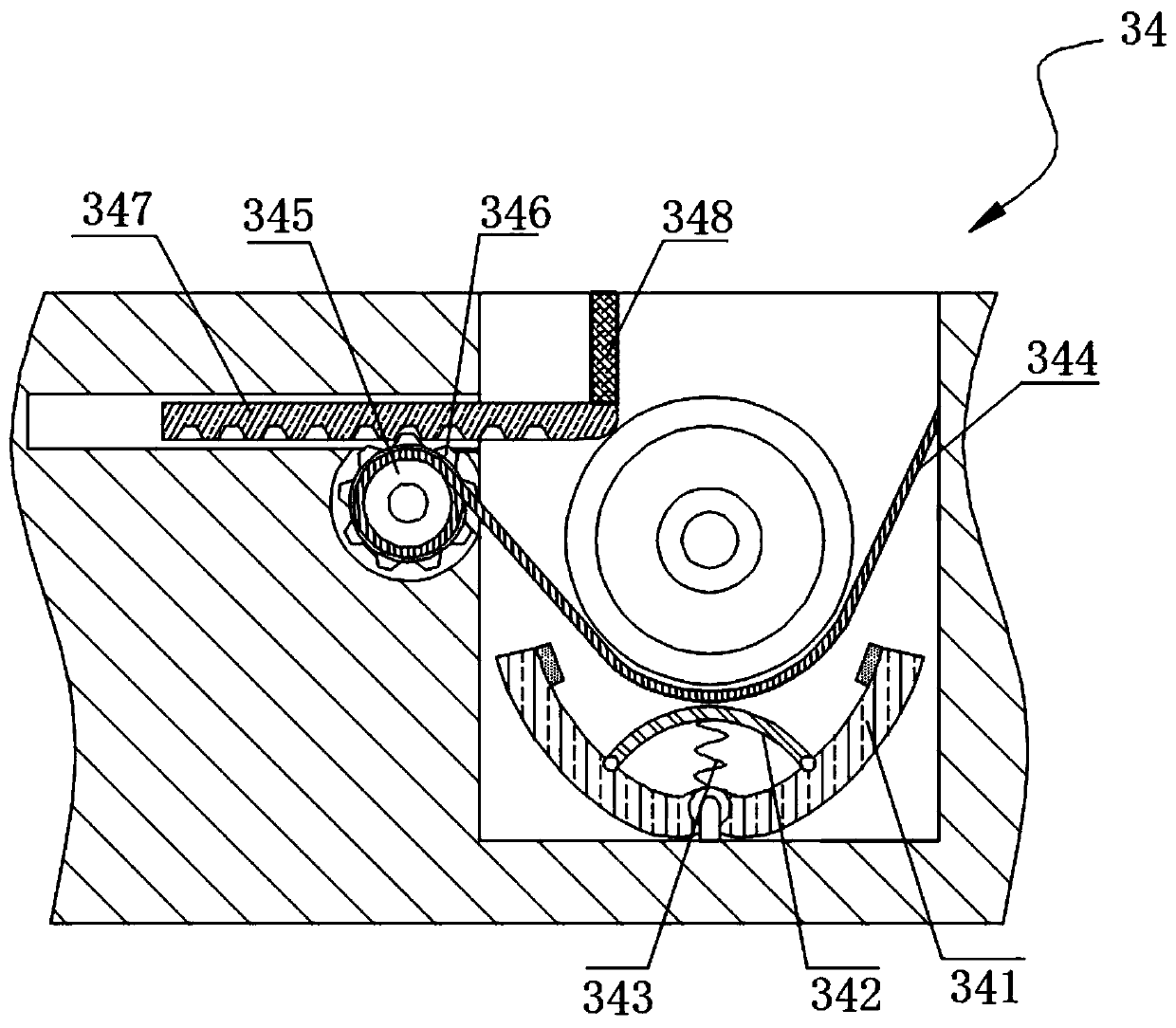 Automatic cable storage reel