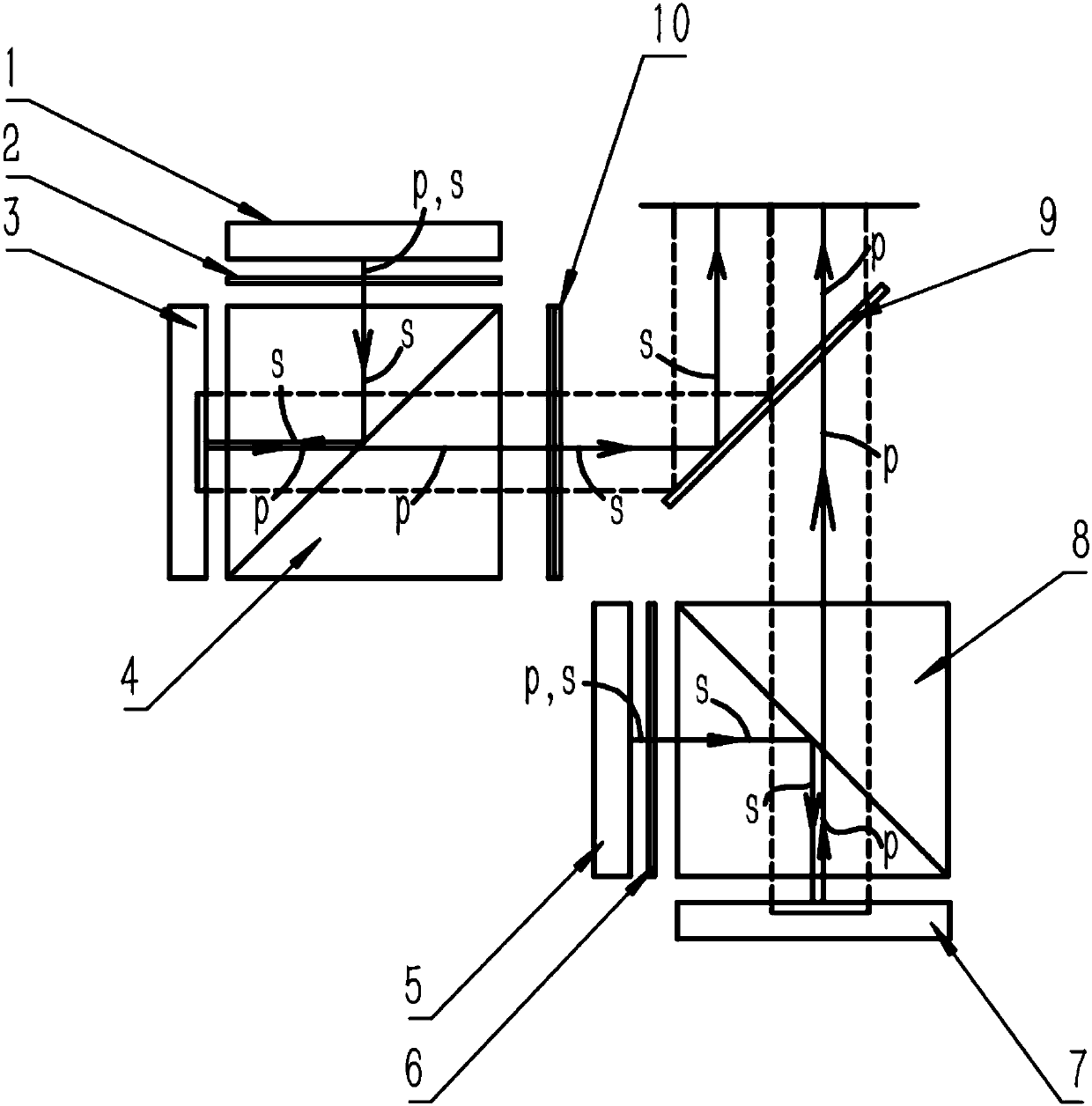 Spliced optical imaging system