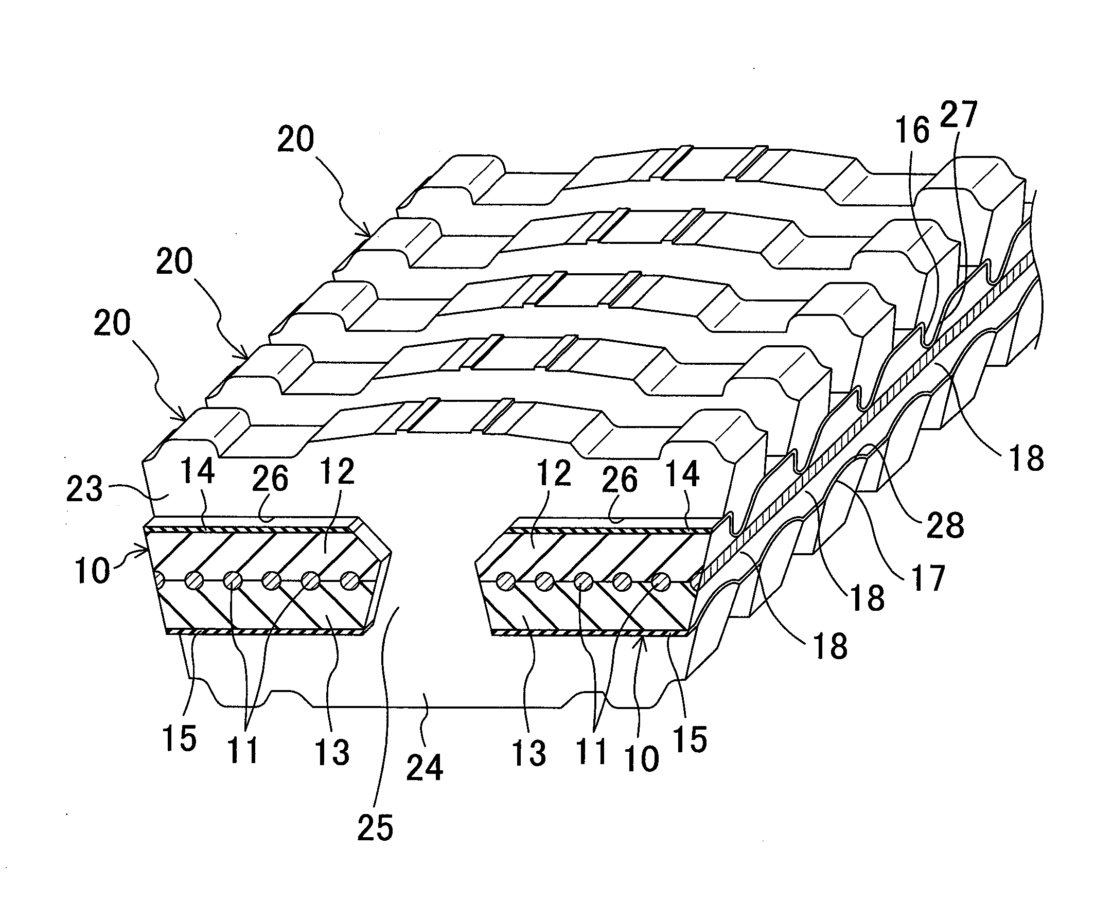 High load transmission v-belt