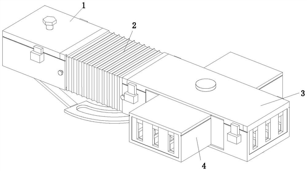 Power bus duct convenient to assemble and connect