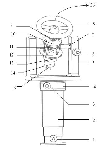 Four-DOF (degree of freedom) rehabilitation training robot with adjustable posture