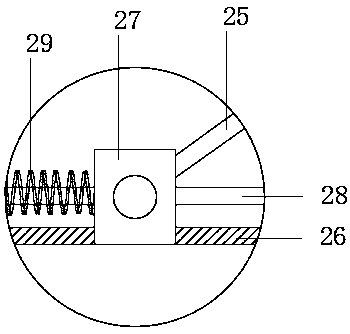 Boiler flue gas desulfurization and denitrification equipment with anti-vibration structure