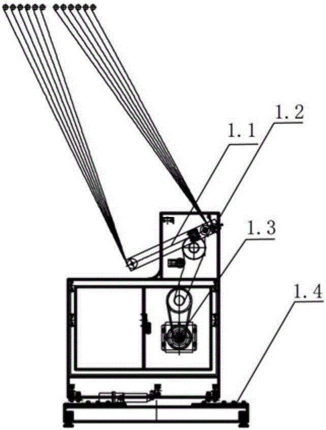 Nucleopore membrane atmosphere irradiation transmission device