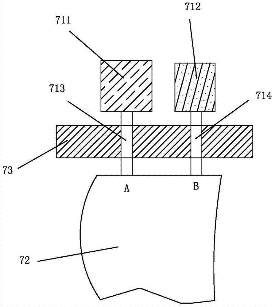 Three-way catalyst with flow rectifier