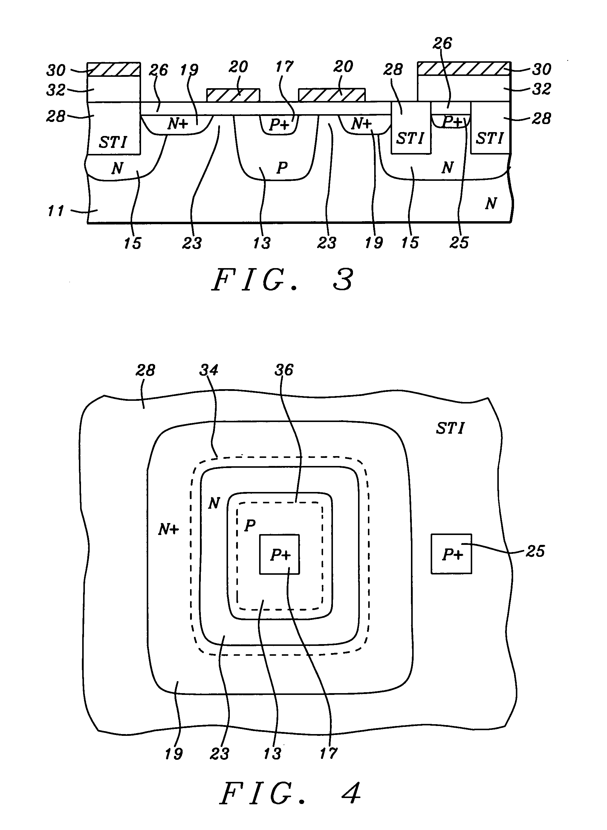 CMOS active pixel sensor with improved dark current and sensitivity