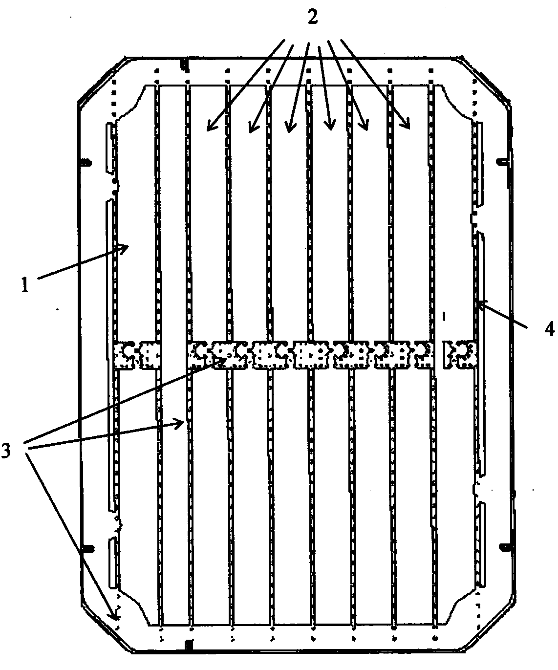 A decoupled microstrip array antenna