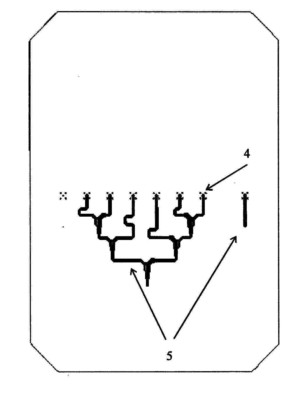 A decoupled microstrip array antenna