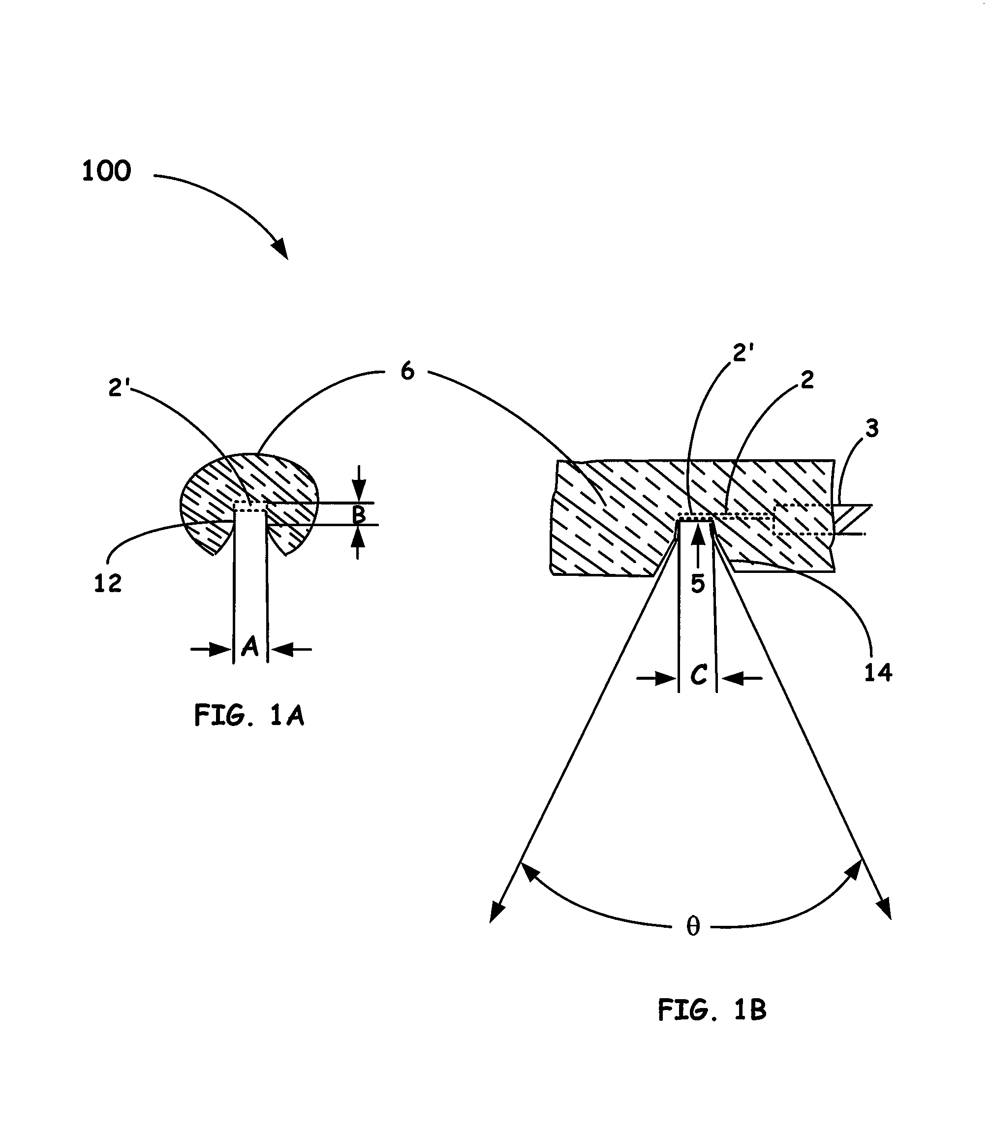 Emissivity enhanced mid IR source