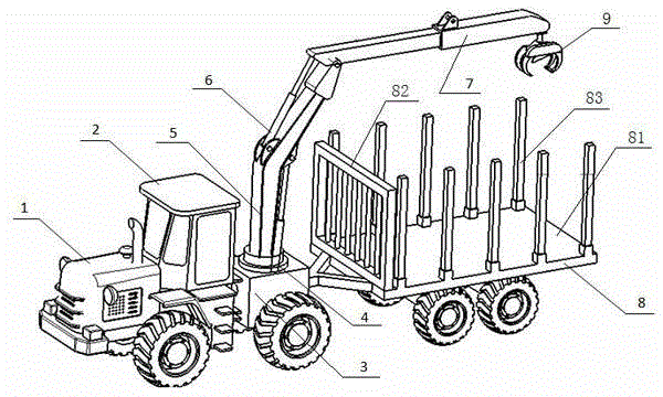 Afforestation machine