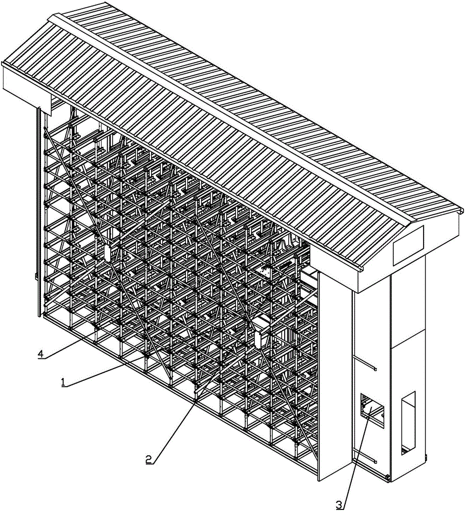 Intelligent storage equipment and control method thereof