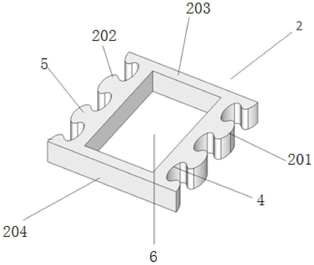 A variable slope inter-embedded ecological block retaining wall system and its construction method