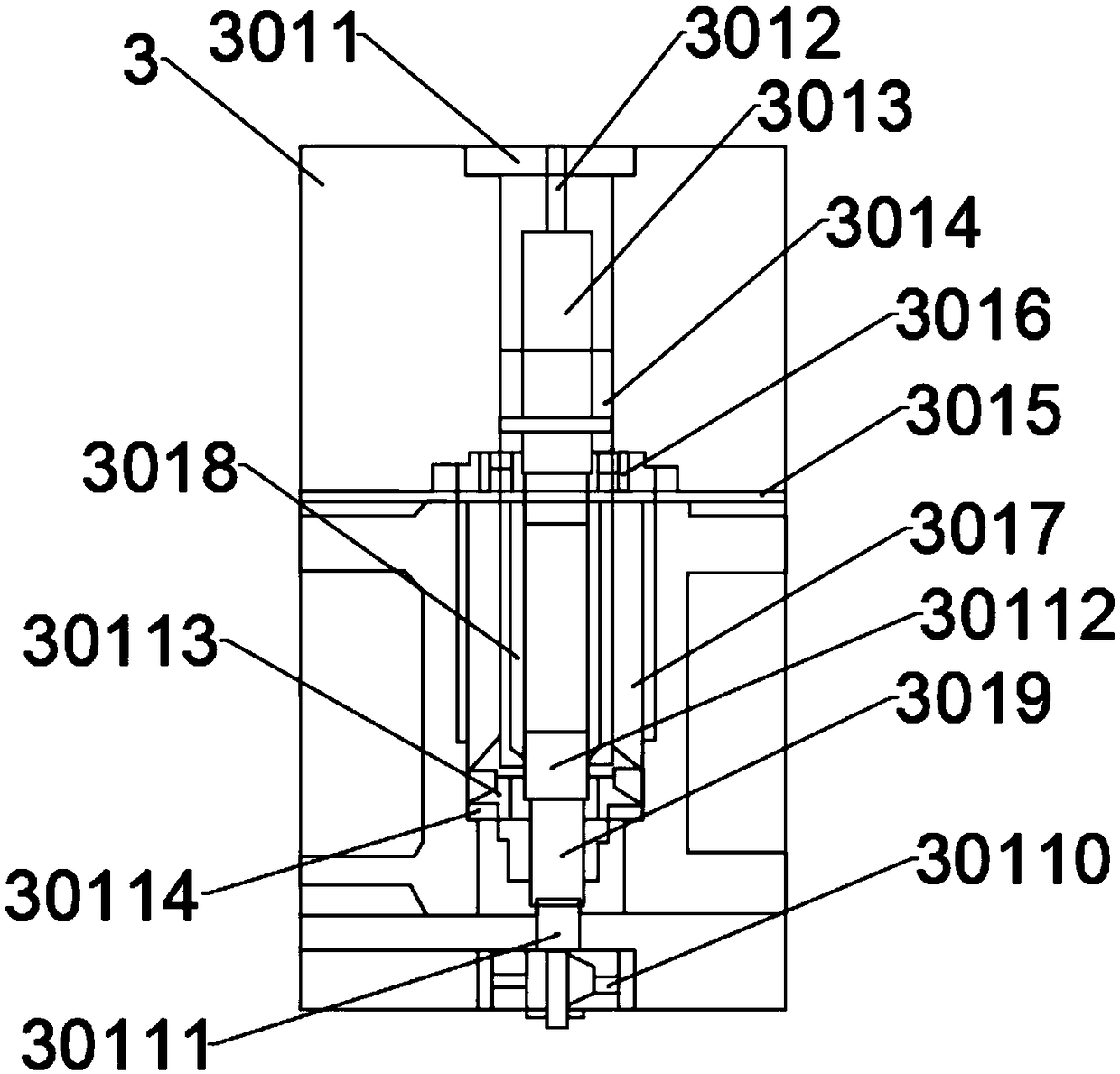 Multifunctional positioning fixture used for production of radar slotted waveguide antennas