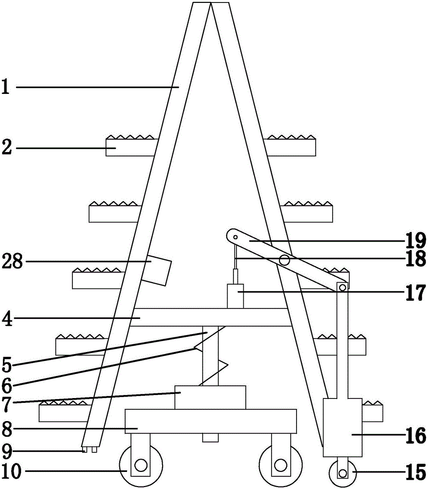 Ladder of improved structure