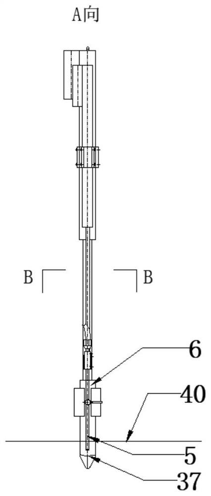 Nitrogen blowing instrument automatic control device and monitoring control method