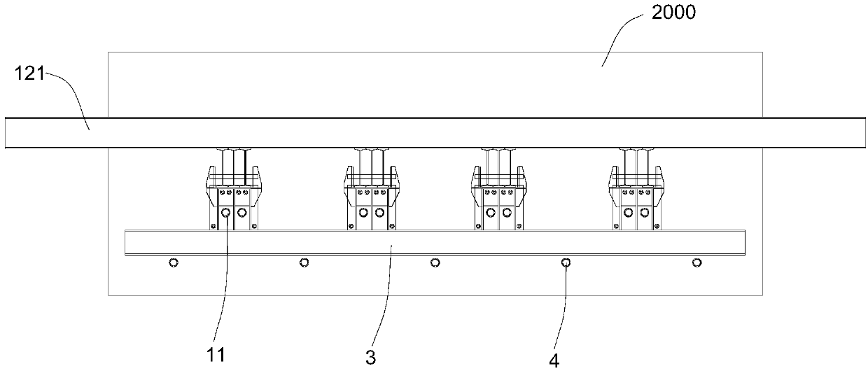 Supporting system and supporting frame detaching method