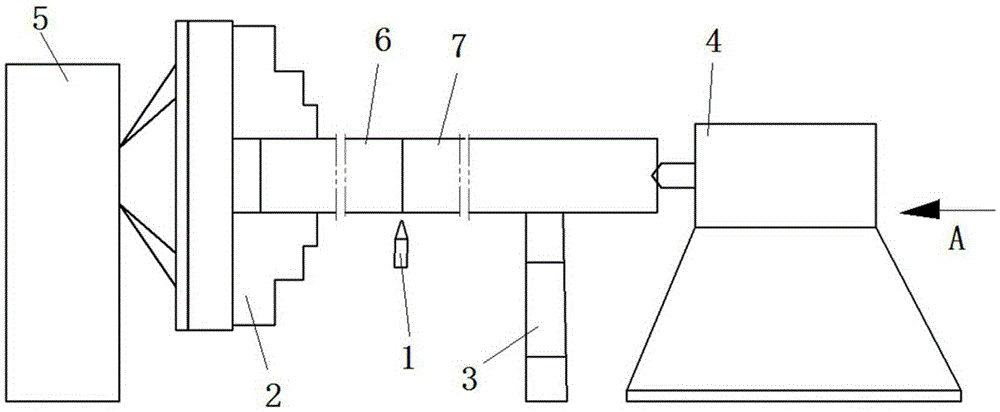 Butt-joint pipe fitting laser welding device and welding method