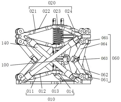 Local three-degree-of-freedom rigid-flexible coupling bionic robot waist joint