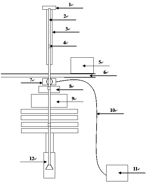 Under-pressure drill tripping method used under top drive drilling machine