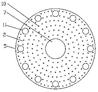 Novel rapid cooling hydrogen tank