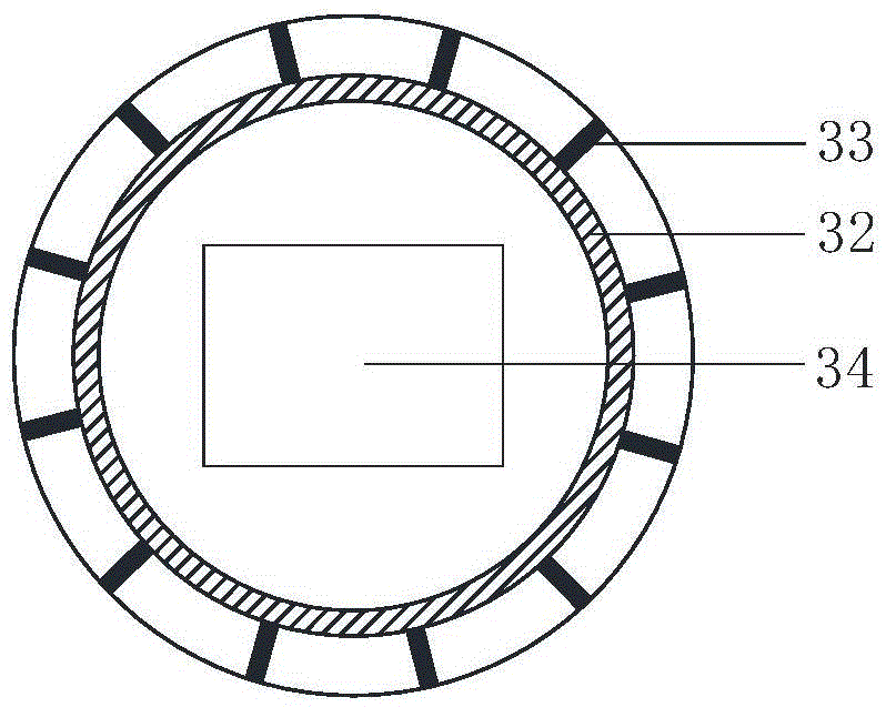 A high-pressure waterproof self-stabilizing load testing device for deep soil layers