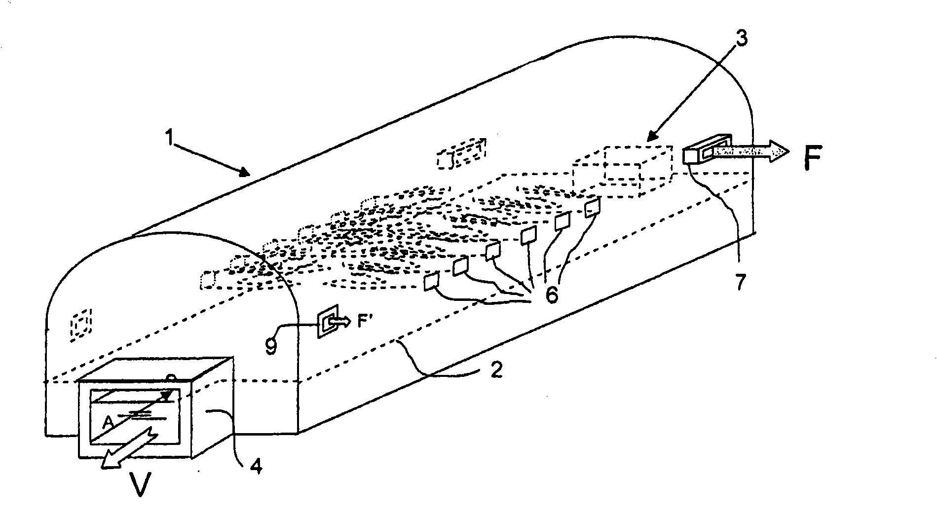 Glass melting furnace