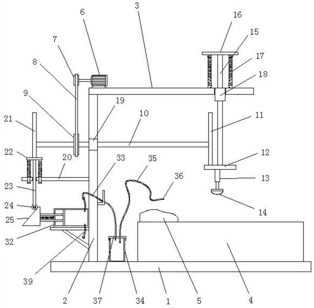 Lung clearing and sputum expelling device for respiratory medicine