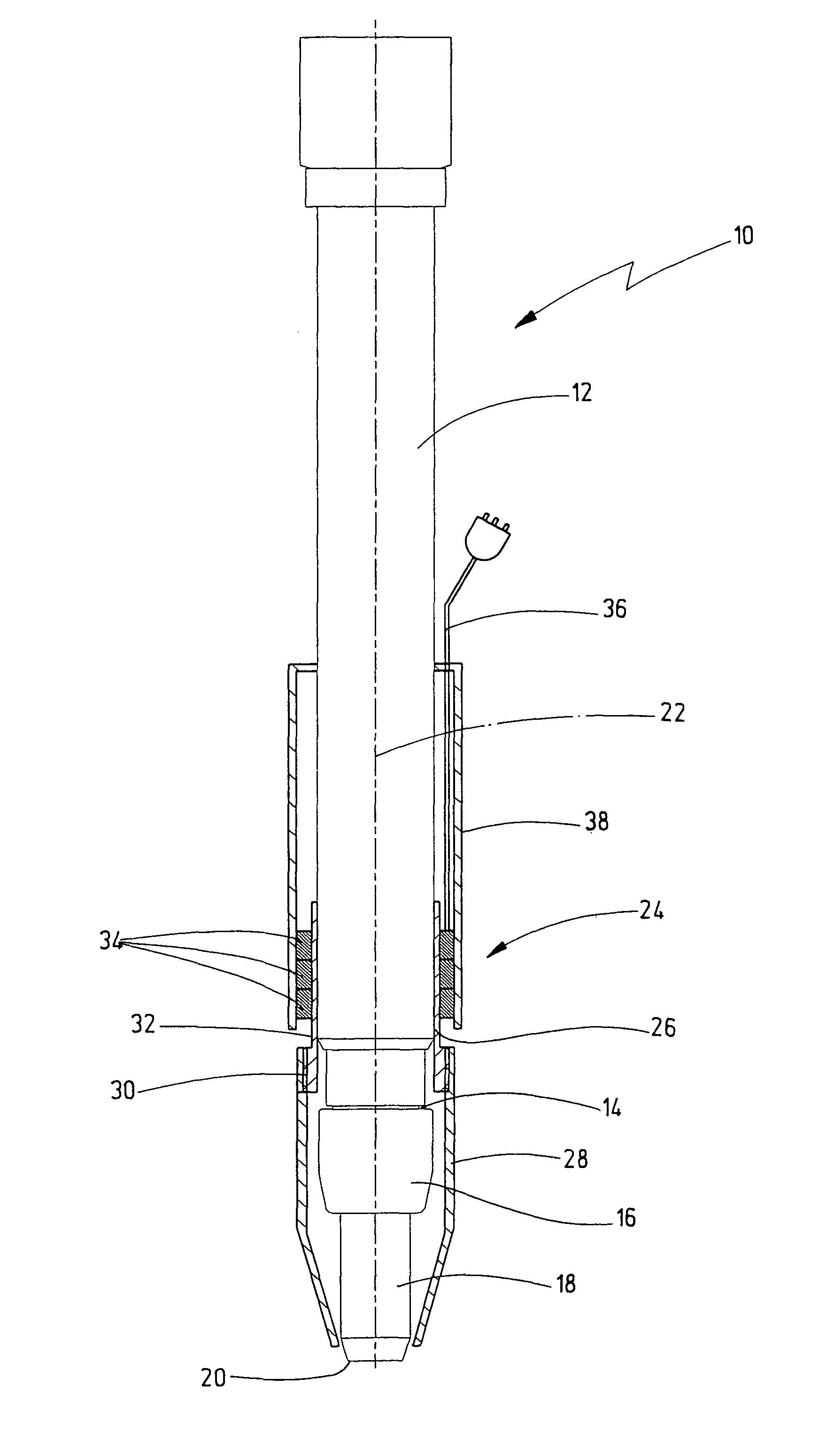 Welding or cutting device