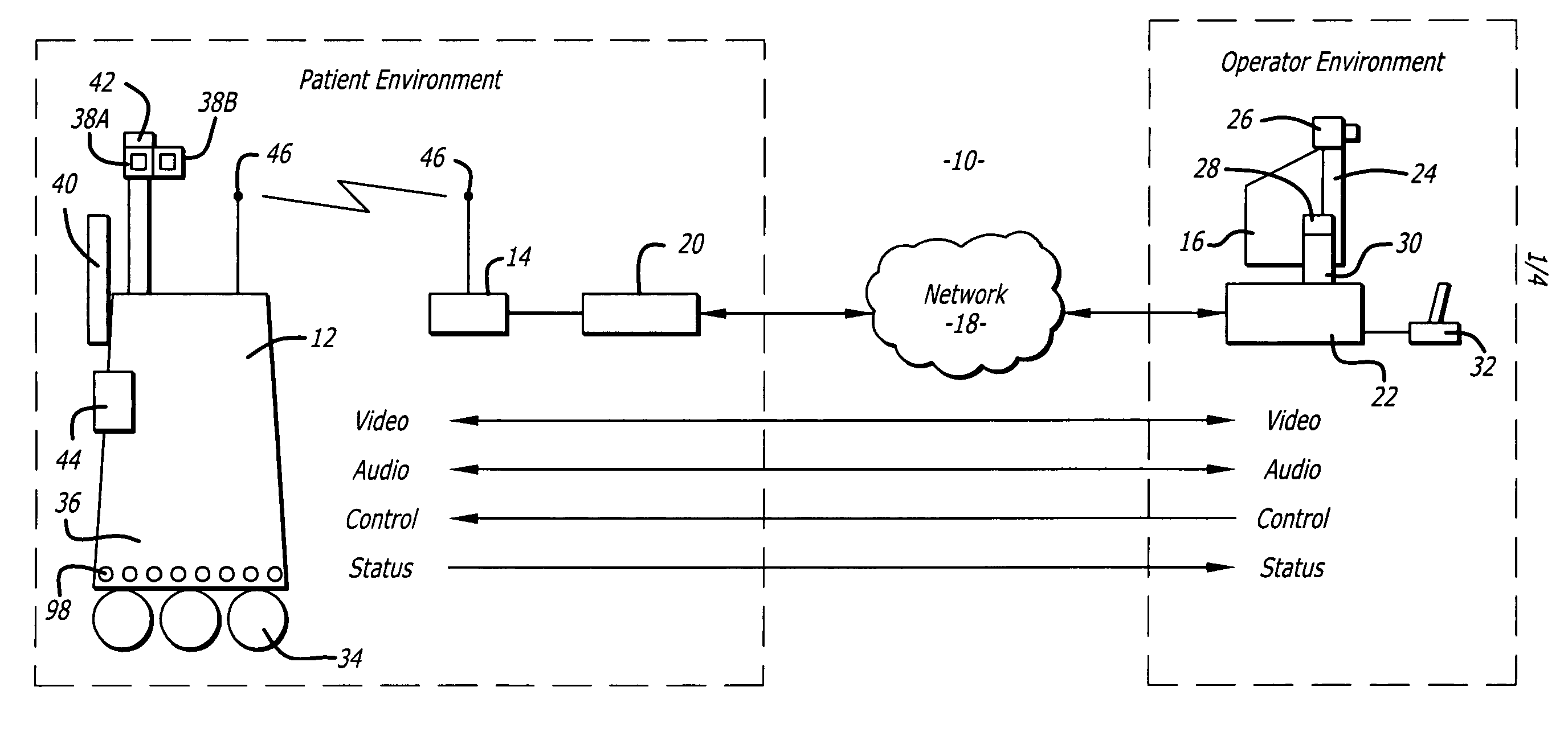 Tele-robotic videoconferencing in a corporate environment