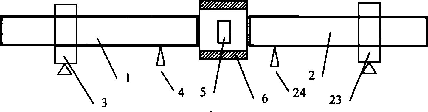 Double-air path bidirectional automatic assembling device for high-temperature Hopkinson pressure bar experiment