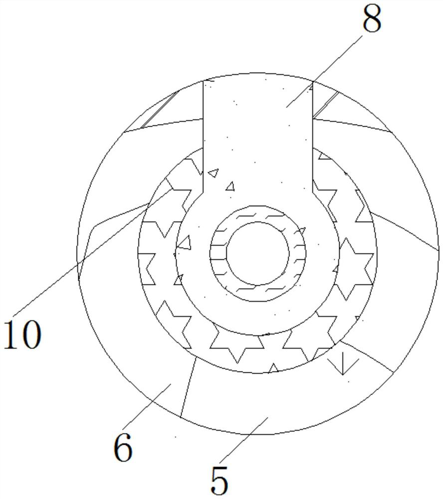 Device for efficiently painting building indoor latex paint